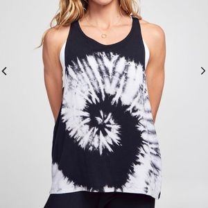 SOUL Tie-Dye Twist Strap Tank Top